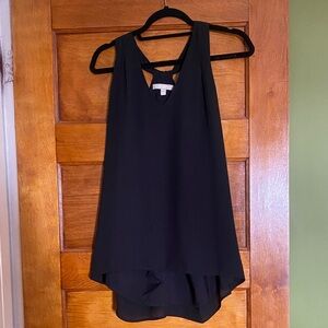 Banana Republic Black High Low Dress